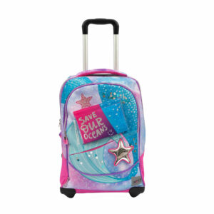 GoPop Zaino Trolley 2 ruote Mermaid