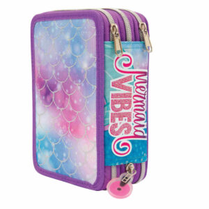 GoPop Astuccio 3 Zip Mermaid