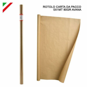 ROTOLO KRAFT AVANA 80 gr 5×1 mt *