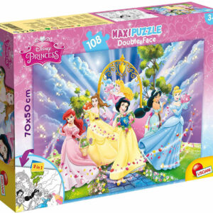 Lisciani Puzzle Super Maxi 108 pezzi Principesse Disney *