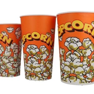 Bicchieri Pop Corn in carta 950 ml 6 pz