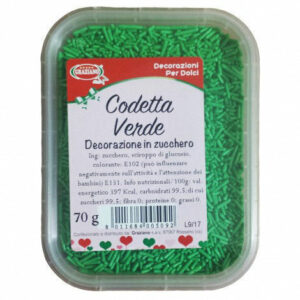 Codetta di Zucchero Verde 70 grammi *