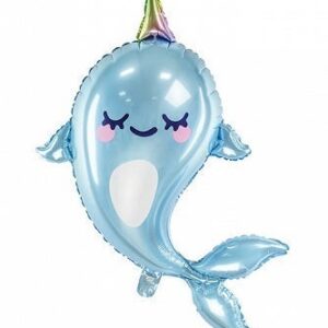 Palloncino Super Shape 53×87 cm Narvalo Unicorno del Mare*