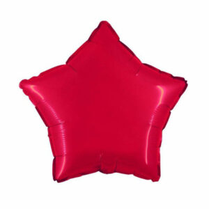 Palloncino Mylar 18” 46 cm Stella Rossa *