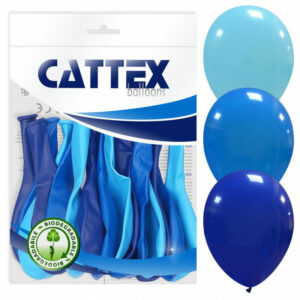 Palloncini in lattice 12” 30 cm Blu e Celeste 20 pezzi *