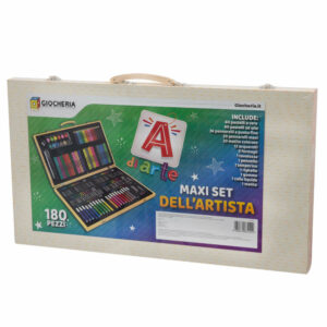 Maxi Set dell’Artista 180 pezzi in Legno *