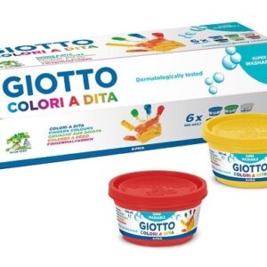 COLORI A DITA GIOTTO 6 pz 100ml *