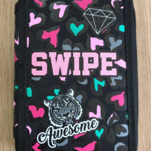 Astuccio 3 Zip Swipe Flash Girl