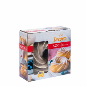 Stampo mini Alice in alluminio profuso diametro 10 cm altezza 5 cm *