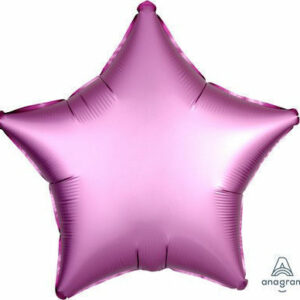 Palloncino Mylar 17″ 42 cm Stella Satinato Rosa