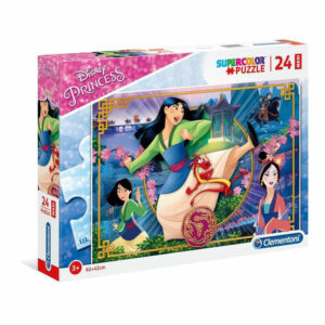 Puzzle 24 Maxi Supercolor Principesse Disney Mulan *