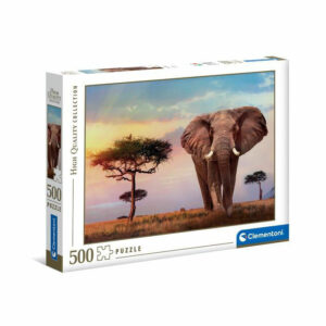 Puzzle 500 High Quality Collection African Sunset *