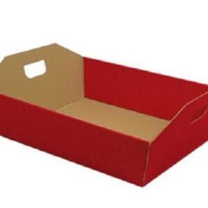 Cesta Rossa con maniglia 43x32x12 cm *