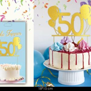 Cake Topper 50 Anni *