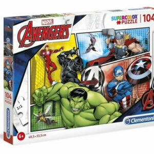 Puzzle 104 Maxi Supercolor Marvel Avengers *