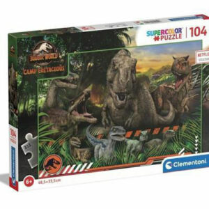 Puzzle 104 Supercolor Jurassic World *