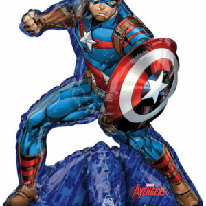 Palloncino Self Standing Capitan America 55 x 66 cm