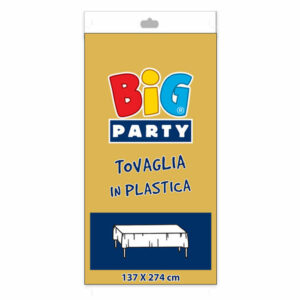 Tovaglia in plastica Oro137x274 cm *