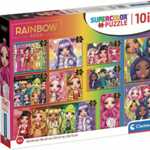 Puzzle 10 in 1 Rainbow High *