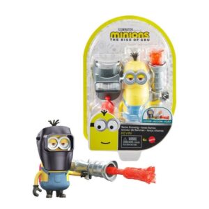 Minions Kevin personaggio con lanciafiamme