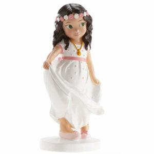 Cake Topper Comunione Bambina 16 cm *