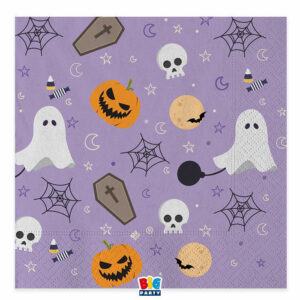 Tovaglioli 33×33 cm Happy Halloween 20 pezzi *