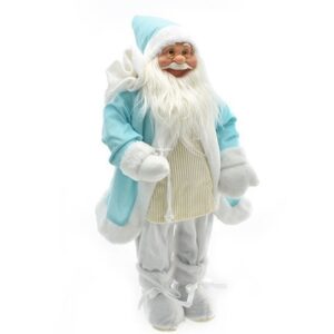 Babbo Natale Tiffany e Bianco 80 cm *