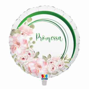 Palloncino Mylar 18” 45 cm Promessa Floral *