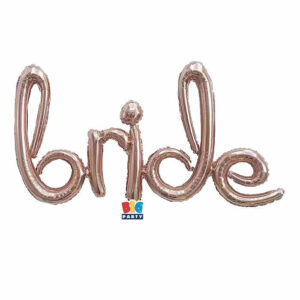 Palloncino mylar Scritta Italic 53×53 cm Bride *