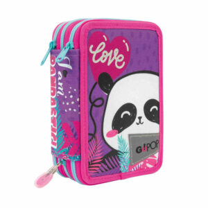 GoPop Astuccio 3 Zip Pandastic