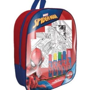 Zaino Spiderman trasparente con accessori