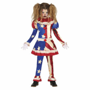 Costume Clown Patriota 10/12 anni *