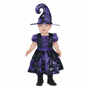 Costume Strega Viola 18/24 mesi *