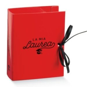 Scatolino in Cartoncino Libro 7×6 cm altezza 2,5 cm La Mia Laurea 10 pz*