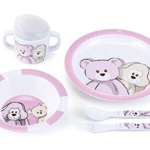 Set Pappa Cremino Rosa 5 pz *