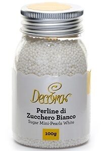 PERLINE DI ZUCCHERO BIANCO 100 gr *