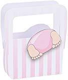 20 Borse con bimba con Piedini Rosa B: 6 cm L: 2,3 cm H: 8 cm*