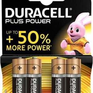 Batterie Duracell Plus Power Stilo AA 4 pz