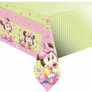 TOVAGLIA PLASTICA BABY MINNIE 120X180*