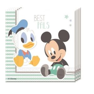 Tovaglioli 33×33 cm Infant Mickey 20 pz *