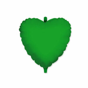 Palloncino Mylar 18″ Cuore Verde 45 cm*