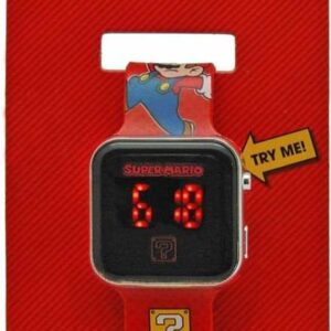 Orologio da Polso Led Super Mario *