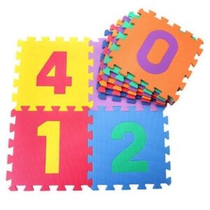 Numeri Puzzle Tappeto 30×30 cm 10 pz *