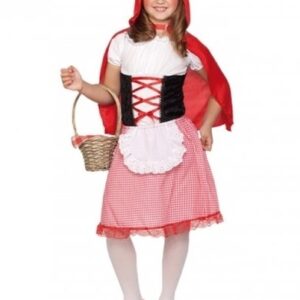 Costume Carnevale Bambina Cappuccetto Rosso 7-9 anni*