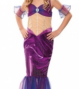 Costume Carnevale Bambina Sirena 3-4 anni*