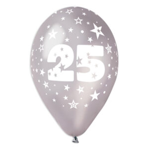 Palloncini  30 cm 25° Anniversario 100 pz*