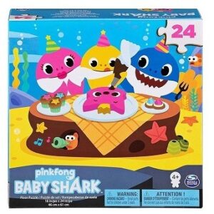 Baby Shark Puzzle 24 pz in Legno*