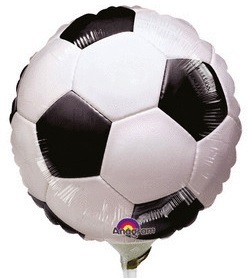 Palloncino mini Shape Pallone da Calcio 23 cm