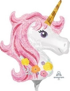 Palloncino Mini Shape Magical Unicorno 36 cm