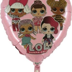 Palloncino Mylar LOL Surprise Rosa 45 cm*